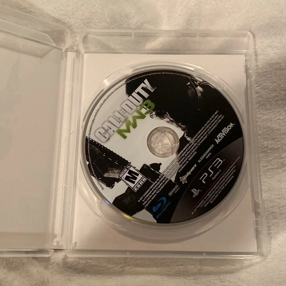 PS3 Call Of Duty Modern Warfare 3 Video Game